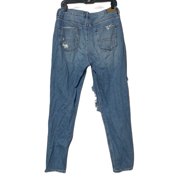 American Eagle Super Distressed Mom Jeans - Picture 5 of 8
